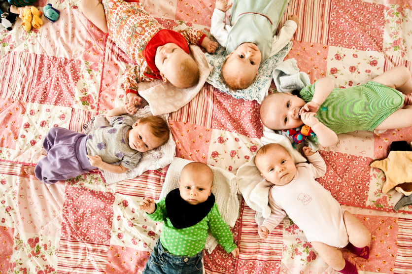 Babysalmesang - billede af babyer